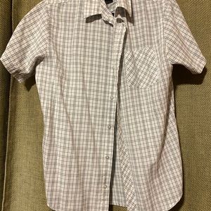 white button up shirt